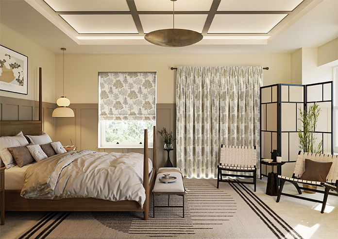 Coppice Faux Silk, Bronze - Made to Measure Curtain - Image 15